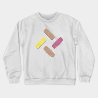 Bandages pattern Crewneck Sweatshirt